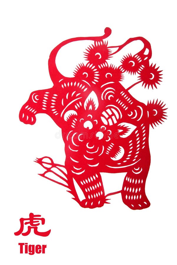 Chinese zodiac of Tiger year 2010.