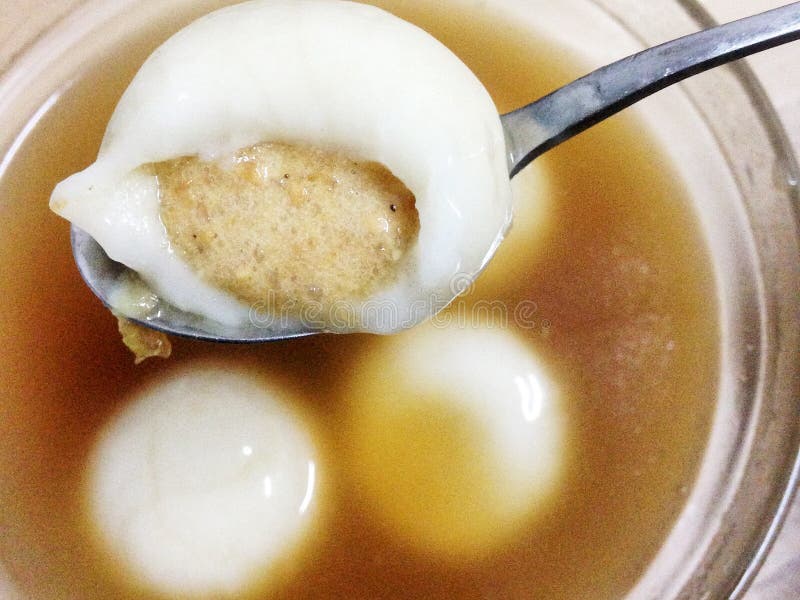 Chinese zoete soepballen