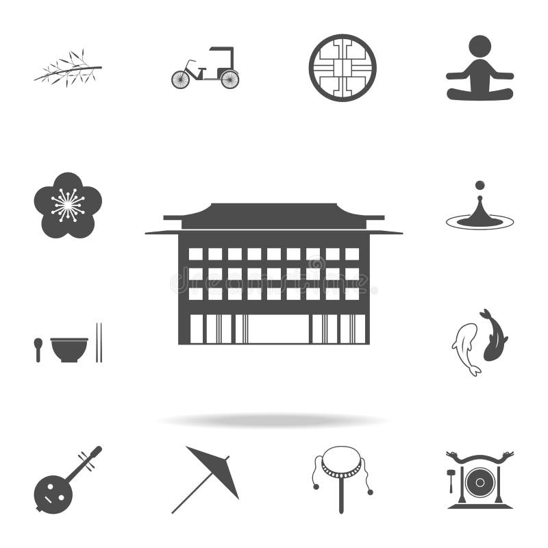 Chinesische Gebäudeikone Satz chinesische Kulturikonen Erstklassiges Qualitätsgrafikdesign der Netz-Ikonen Zeichen und Symbolsamm stock abbildung Chinesische Gebäudeikone Satz chinesische Kulturikonen Erstklassiges Qualitätsgrafikdesign der Netz-Ikonen Zeichen und Symbolsamm stock abbildung