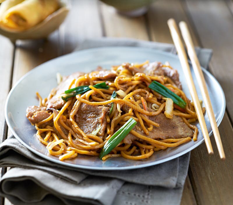 Chinesische Nahrung - Huhn Allgemeinen Tsos. Stockbild - Bild von ...