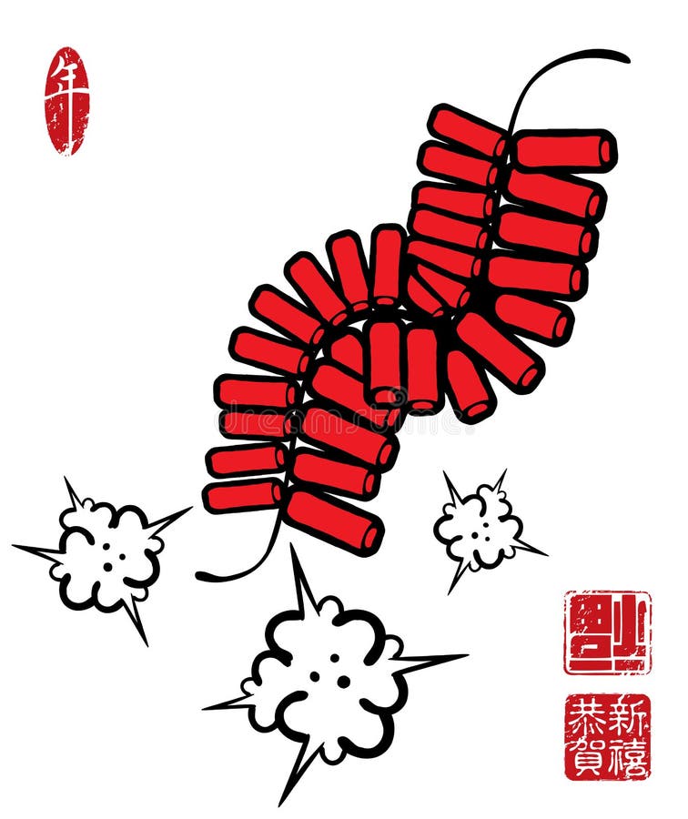 Chinesische neues Jahr-Kracher