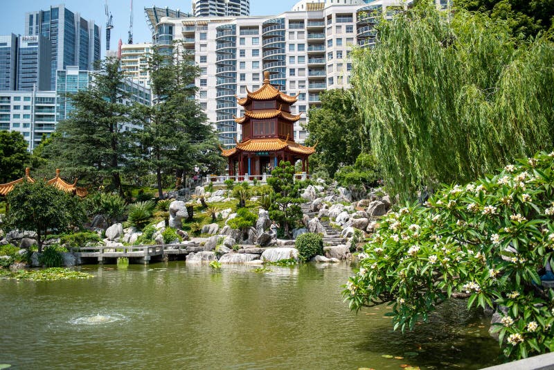 Chinesischer Garten Der Freundschaft, Sydney, Australien Stockbild