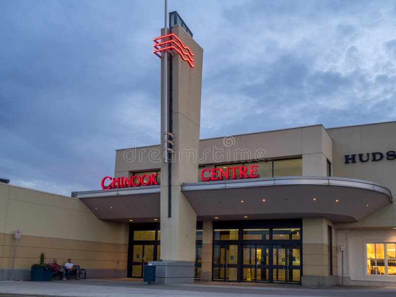 Chinook Centre Shopping Mall Editorial Photography - Image of