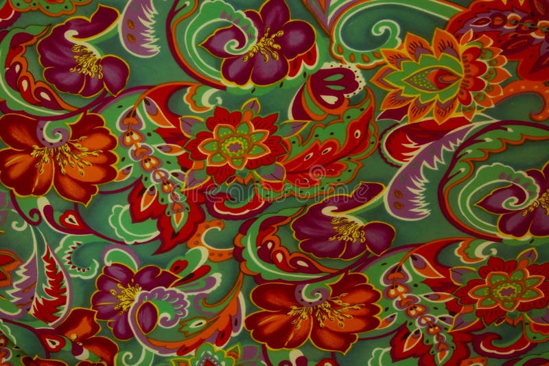 Chintz Flowers Wallpaper Texture Stock Photo Image of background