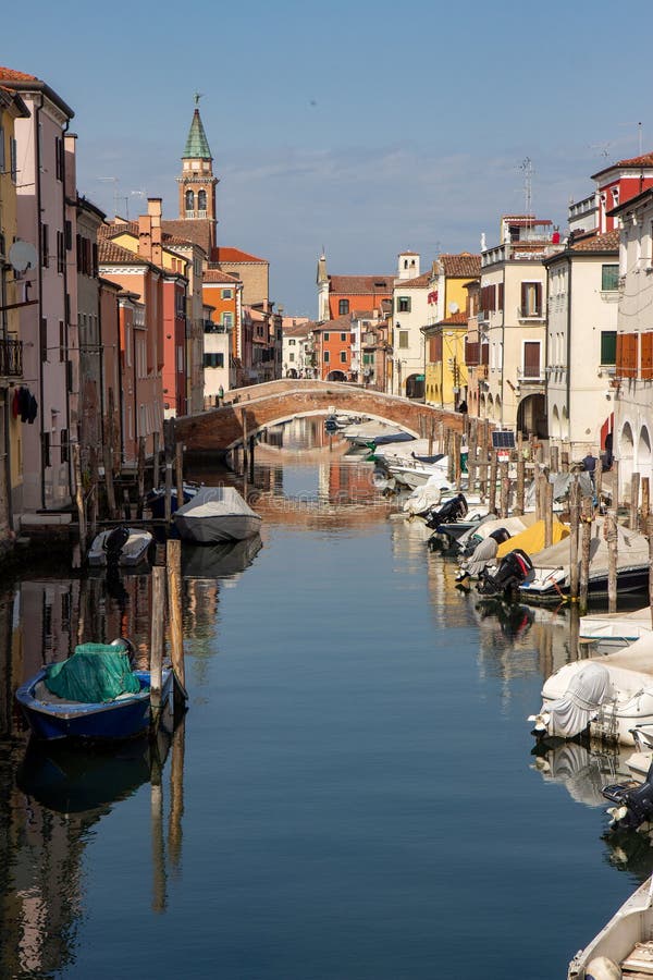 Chioggia and Submarine City of the Venetian Lagoon Near Venice, Famous ...
