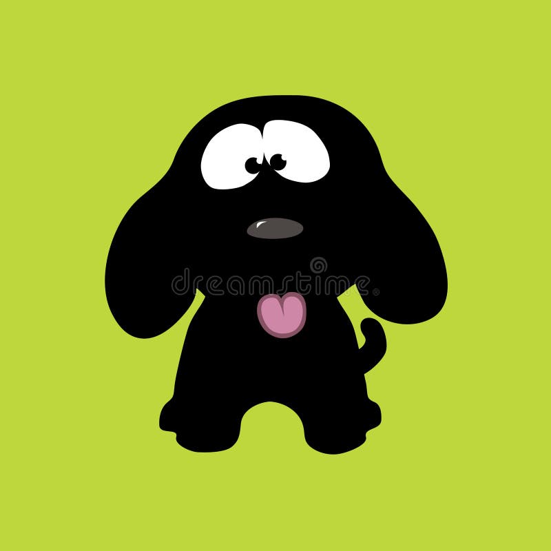 chiot espiègle illustration libre de droits chiot espiègle illustration libre de droits