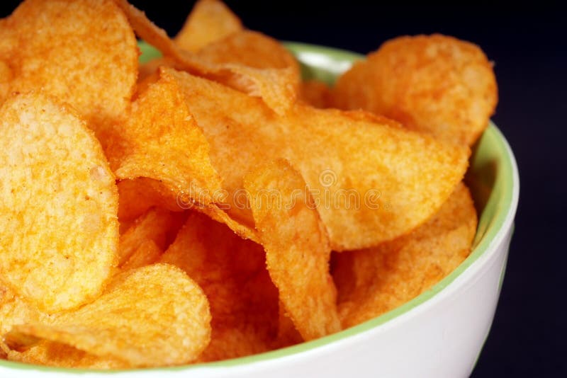Chip ziemniaka zdjęcie stock