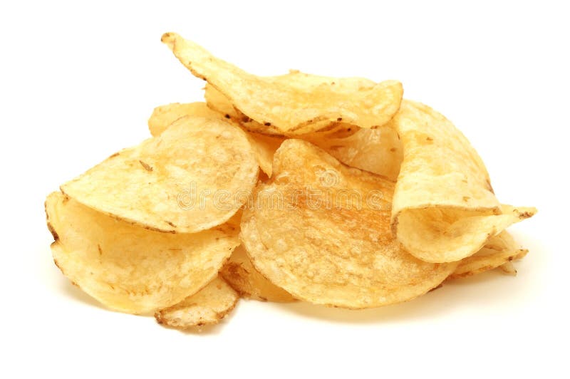 chip ziemniaka odosobnione white zdjęcia stock chip ziemniaka odosobnione white zdjęcia stock