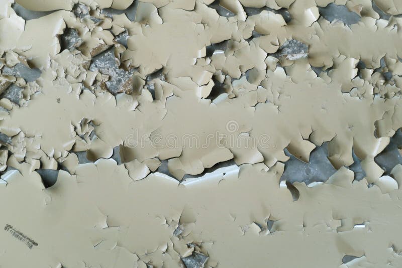Chipped Paint on the Old Wall. Stock Photo Image of effect, crack