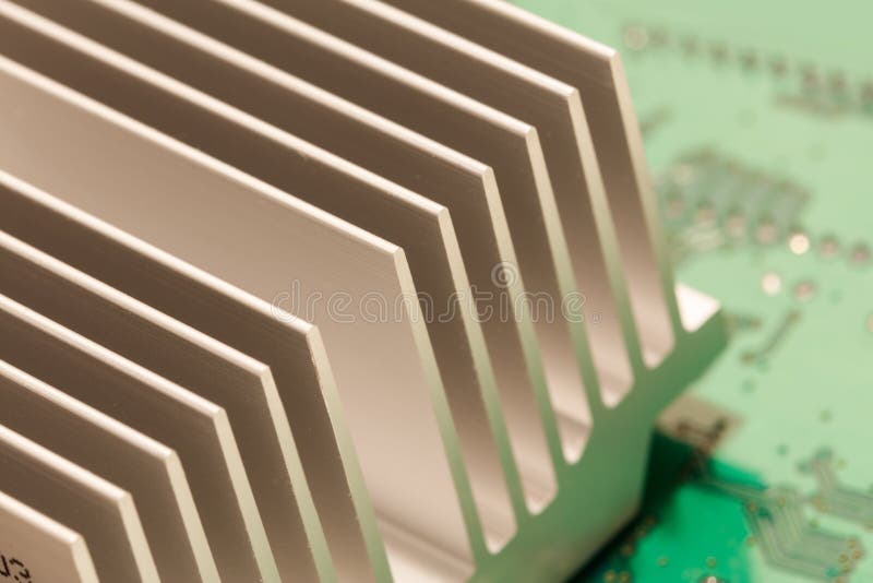 Chipset heatsink stock photo. Image of mother, radiator 86112216