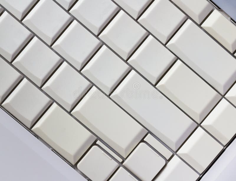 Chiuda sulla tastiera normale immagine stock libera da diritti