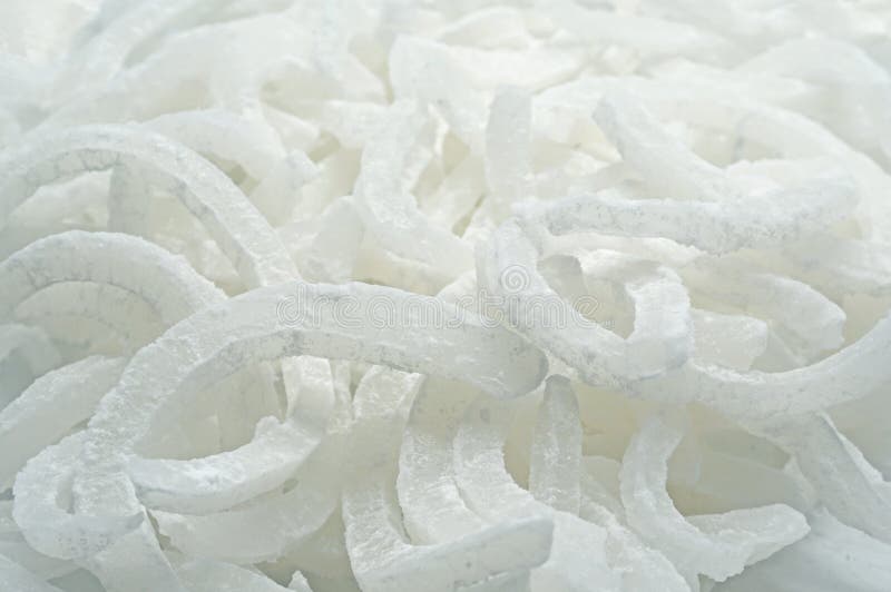 Chiusura candidata di cocco immagini stock libere da diritti Chiusura candidata di cocco immagini stock libere da diritti