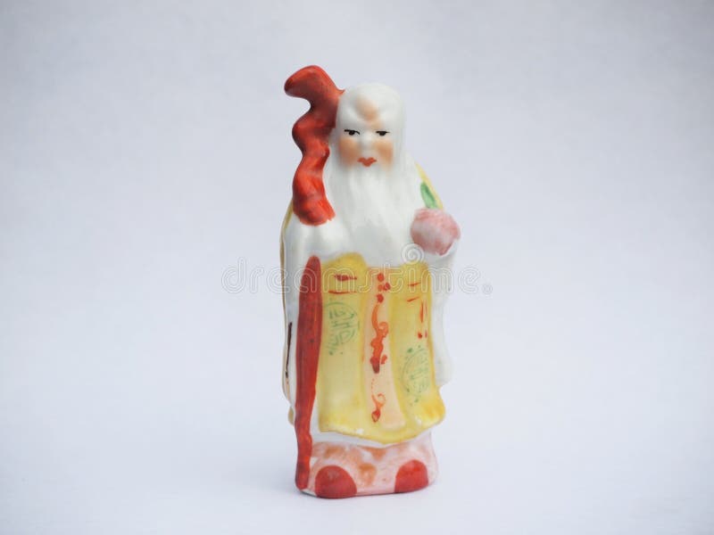 Chińska ceramiczna lala obrazy royalty free Chińska ceramiczna lala obrazy royalty free