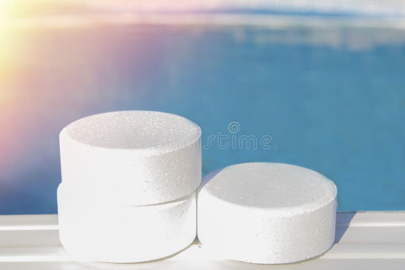Chlorine tablets stock photo. Image of tablet, pool, chlorine 21374472