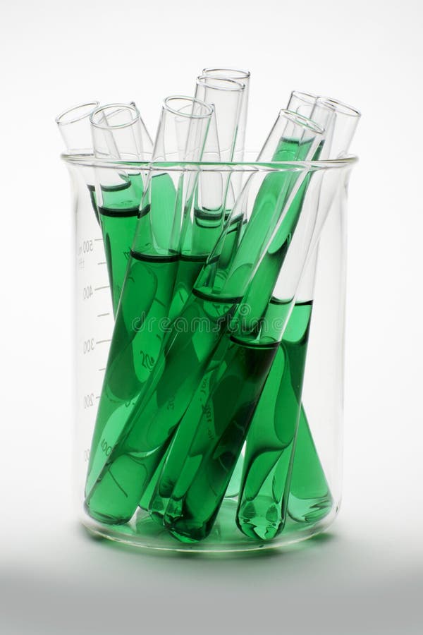 Chlorophyll Extract Laboratory Grade Stock Image Image of