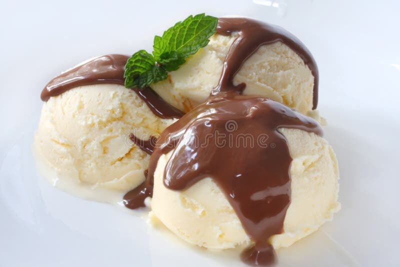 Choc-Mint Ice Cream royalty free stock photography Choc-Mint Ice Cream royalty free stock photography