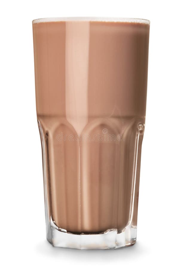 Chocolademelk royalty-vrije stock afbeeldingen