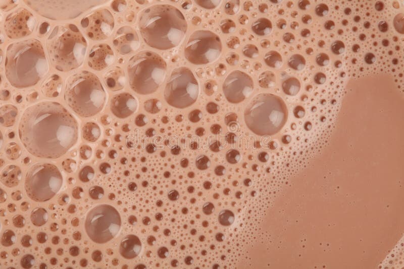 Chocolademelk royalty-vrije stock foto