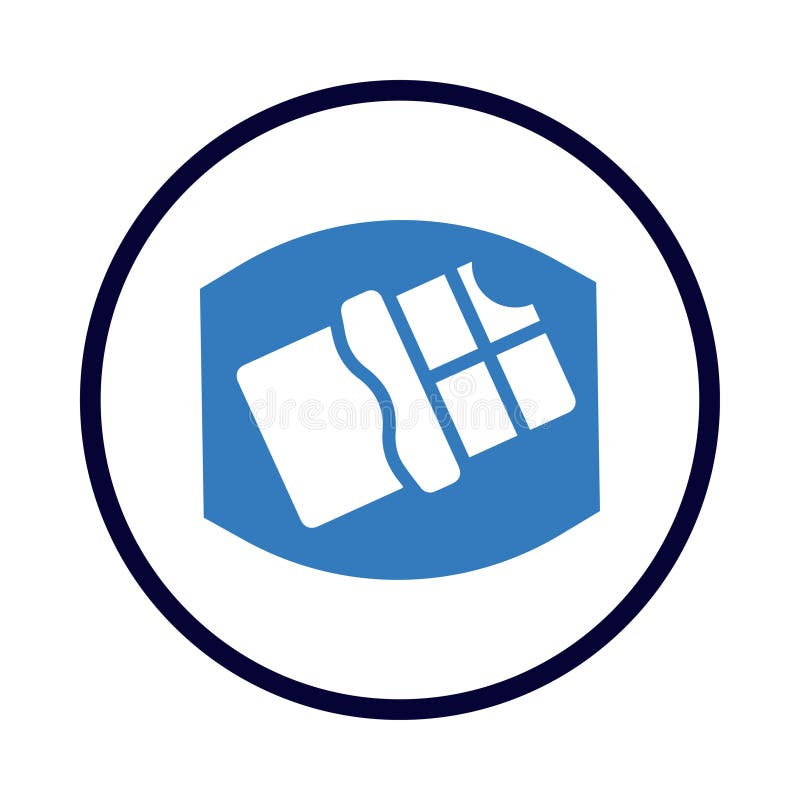 Chocoladestaafje chocoladestaafje stock illustratie