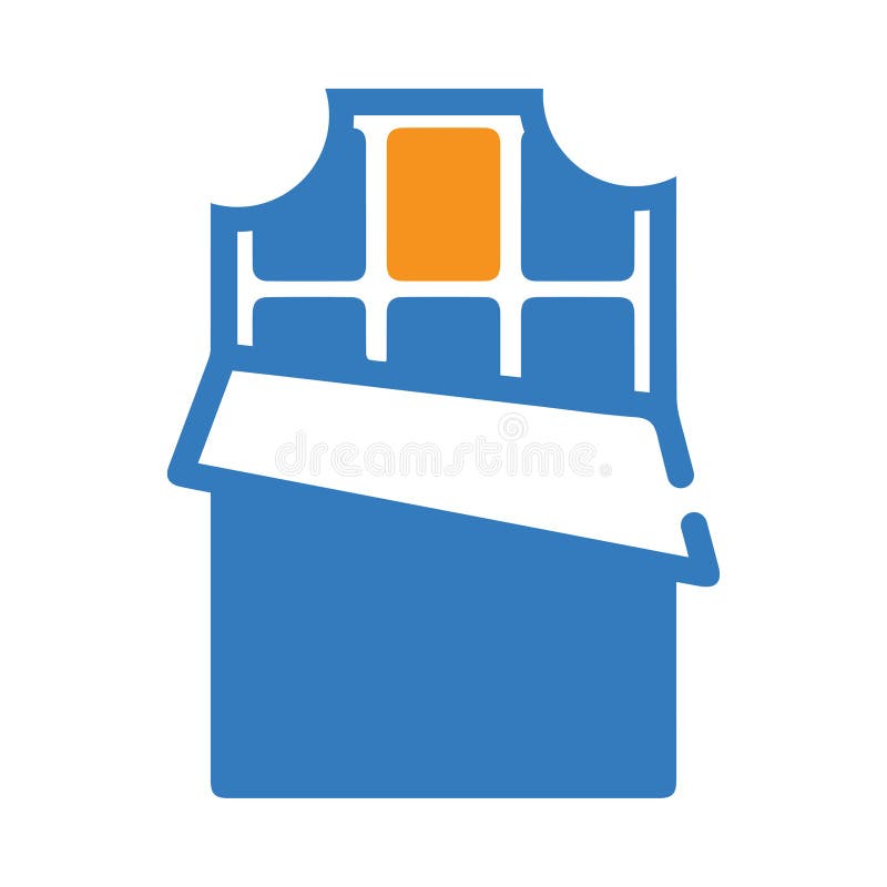 Chocoladestaafje chocoladestaafje vector illustratie