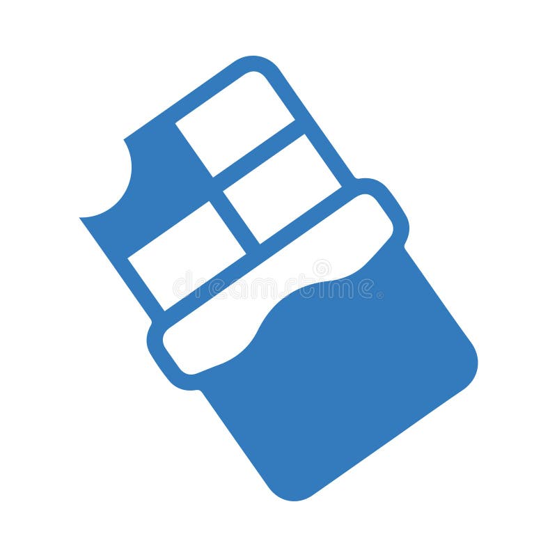 Chocoladestaafje chocoladestaafje vector illustratie