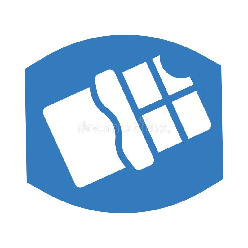 Chocoladestaafje chocoladestaafje royalty-vrije illustratie