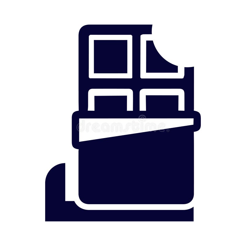 Chocoladestaafje chocoladestaafje royalty-vrije illustratie