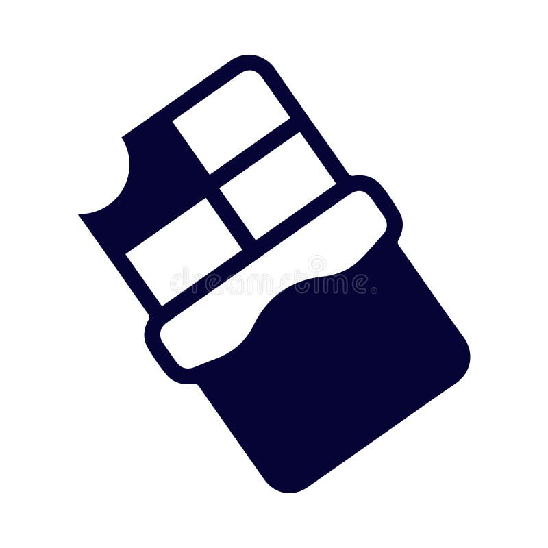 Chocoladestaafje chocoladestaafje vector illustratie