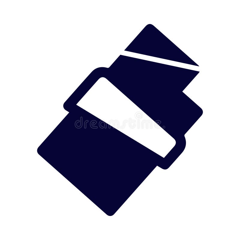 Chocoladestaafje chocoladestaafje vector illustratie