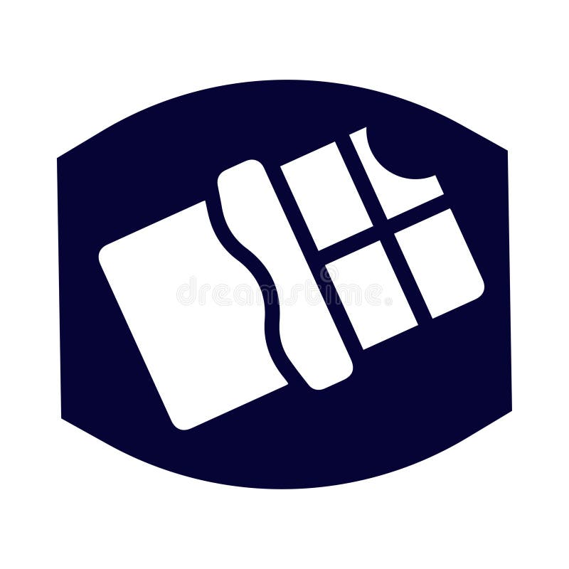 Chocoladestaafje chocoladestaafje royalty-vrije illustratie