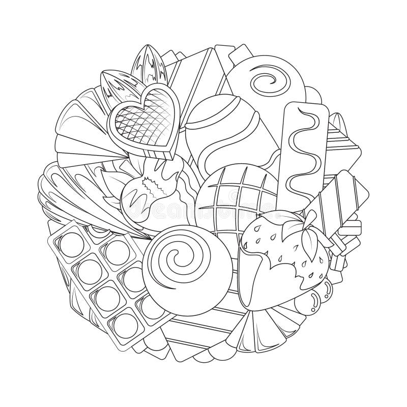 Kids Coloring Page Heart Stock Illustrations – 1,121 Kids Coloring Page