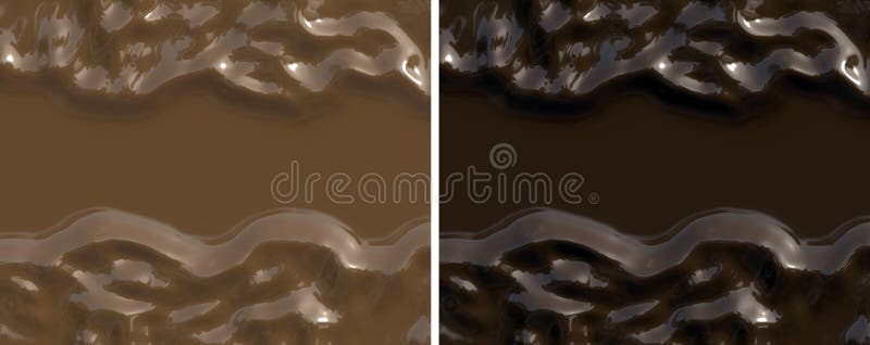 Chocolate banner or background