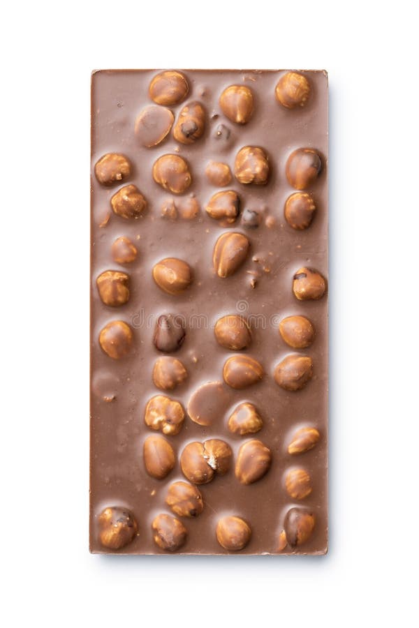 Chocolate Bar and Hazelnuts Stock Image Image of candy, cocoa 176732589