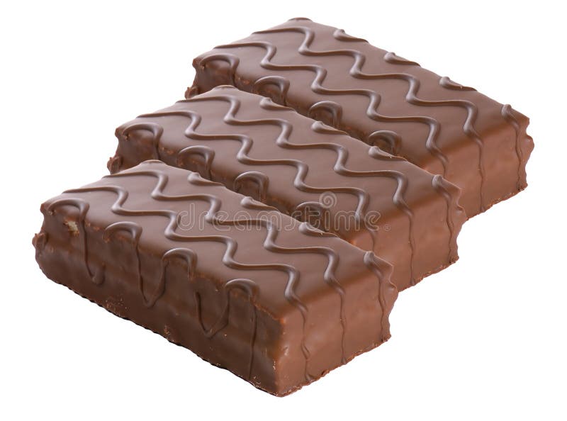 Chocolate bars stock photos