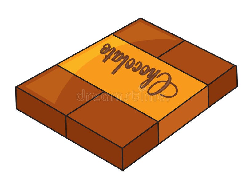 Chocolate box stock illustration. Illustration of children 9692464