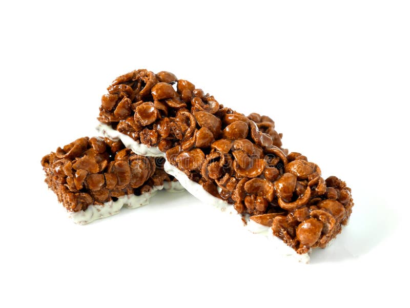 Chocolate Breakfast Cereal Bars Stock Photo Image of dessert, heap