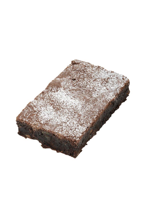 Chocolate brownie. royalty free stock image