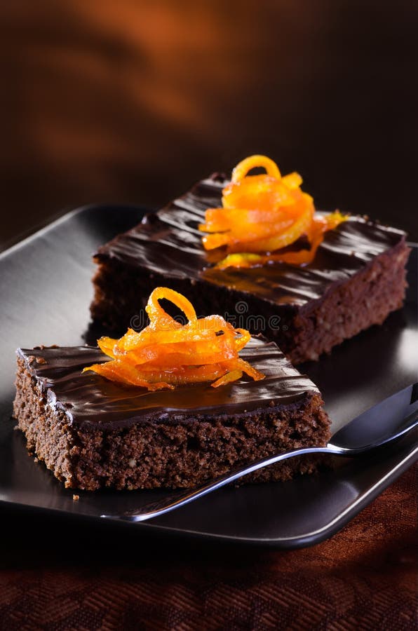 Chocolate Brownie stock photo