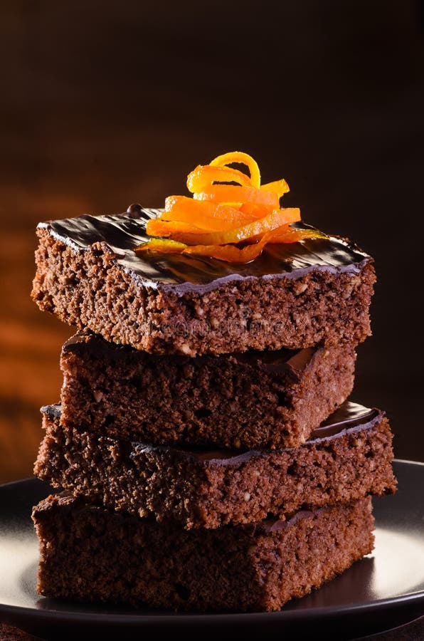 Chocolate Brownie royalty free stock photos