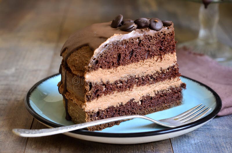 Chocolate cake. royalty free stock image Chocolate cake. royalty free stock image