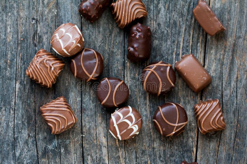 Chocolate candies stock image. Image of snack, peanut 68479739