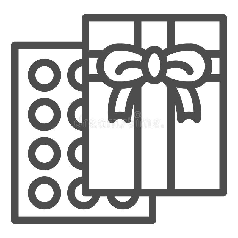 Candy Box Clipart Black And White