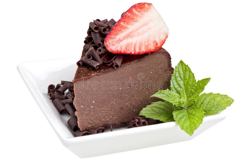 Chocolate cheesecake