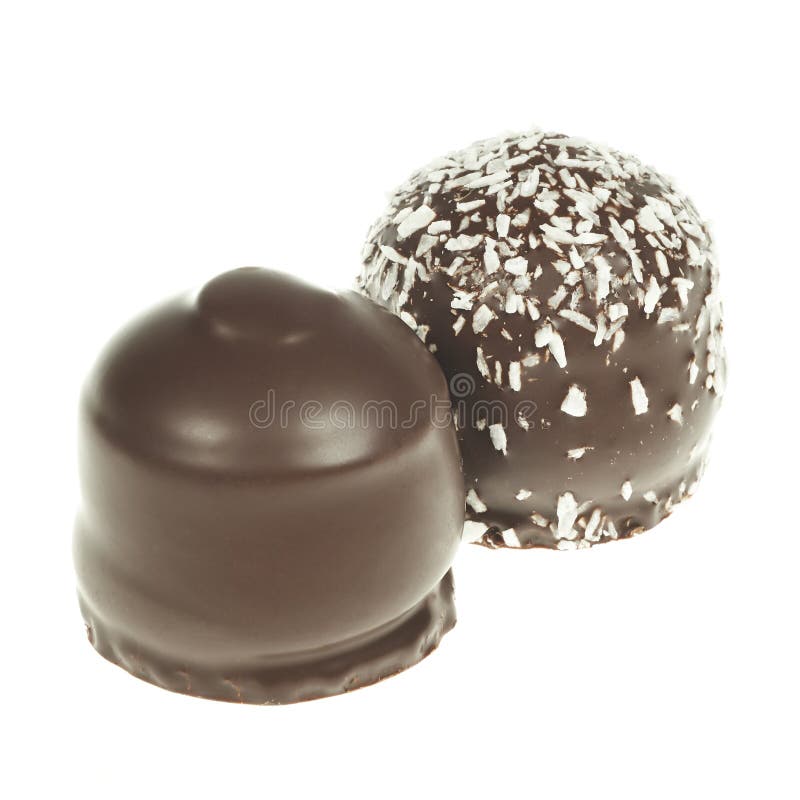 Chocolate Coated Marshmallow Treats Stock Image Image of chocolate