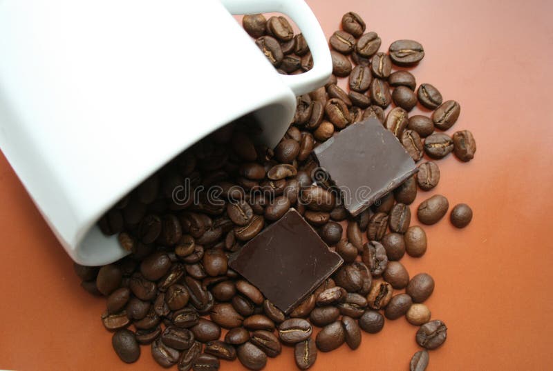 ChocolateCoffee stock image. Image of background, dark 6498017