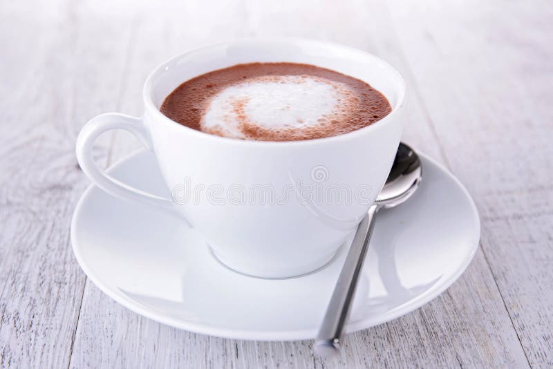 Chocolate or coffee cup stock image. Image of chocolate 38010771