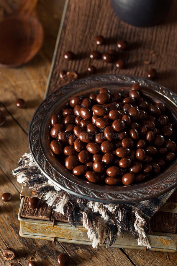 Chocolate Covered Espresso Coffee Beans Stock Image Image of gourmet