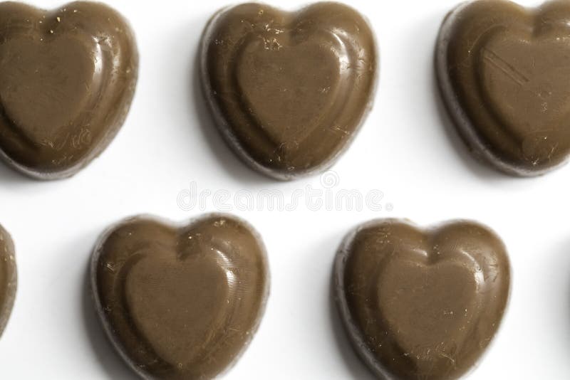 Chocolate Candy Hearts stock image. Image of cocoa, celebration 110256197