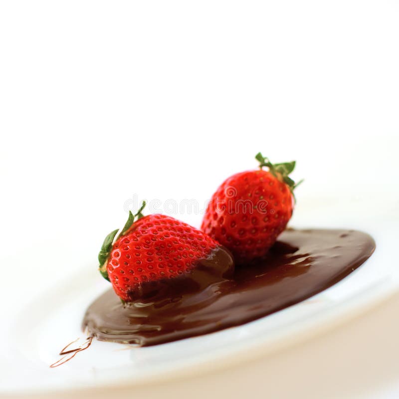 Chocolate dipped strawberry