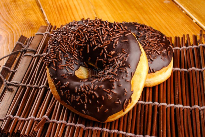 Chocolate doughnut